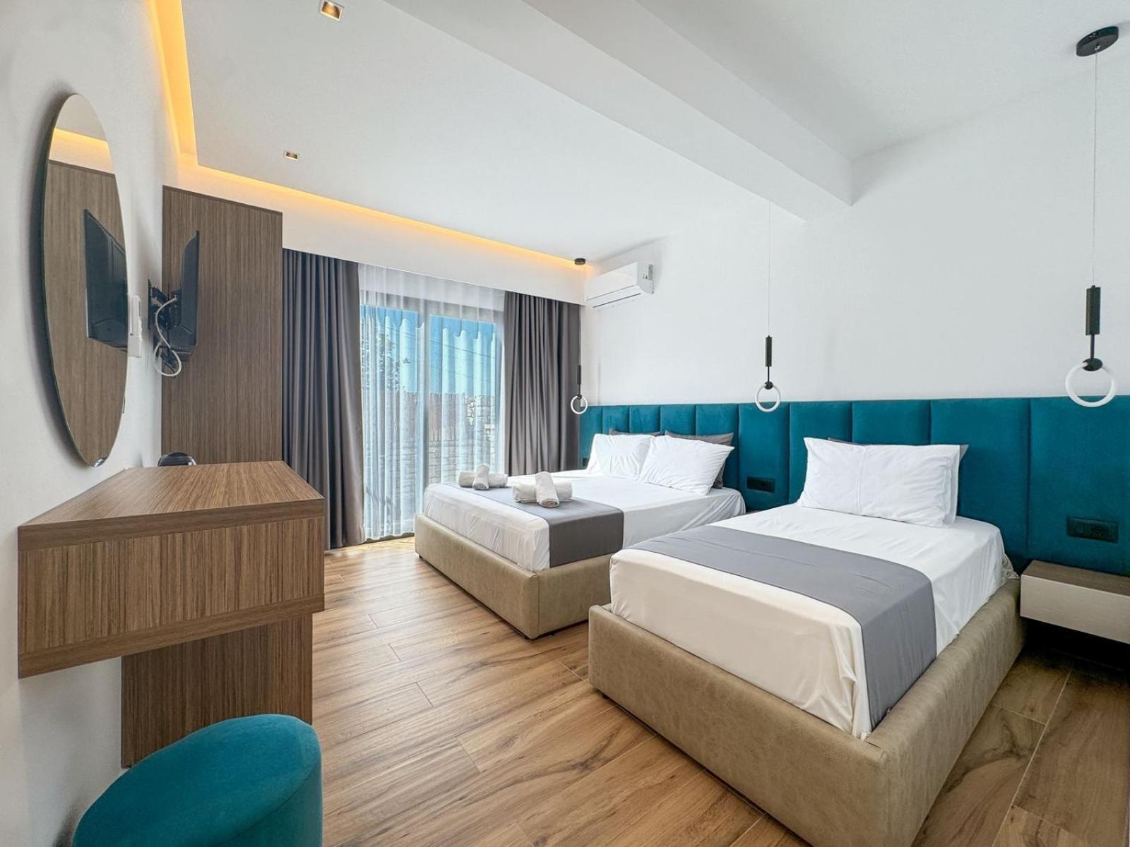 Zacaj Hotel Ksamil Exteriör bild